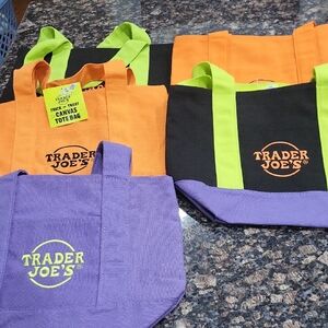 Trader Joe's Canvas Tote Bags
